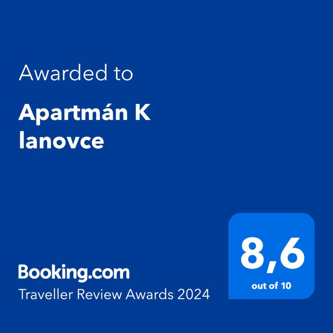 شقة Apartman K Lanovce ياخيموف المظهر الخارجي الصورة